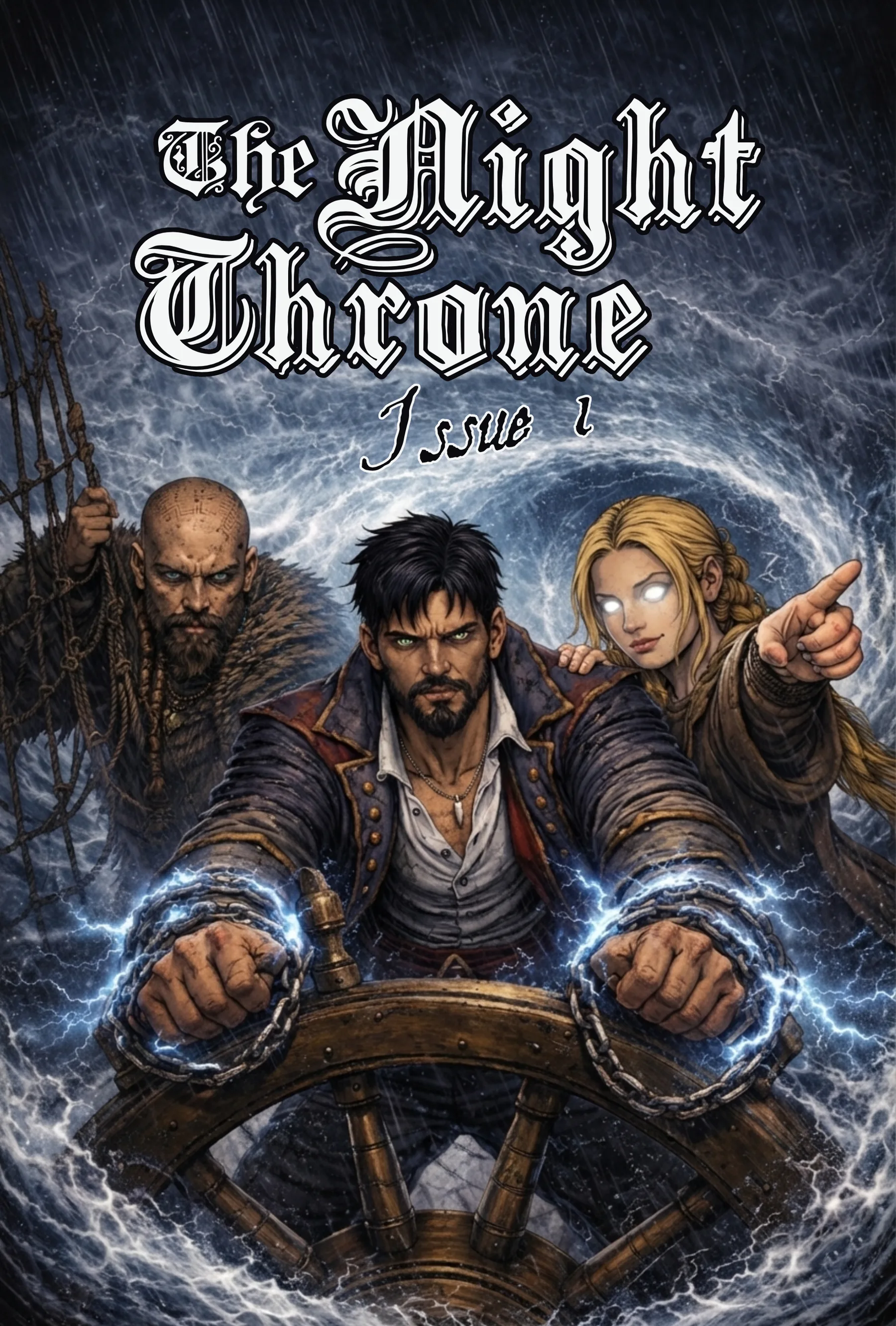 Night Throne issue 1 front cover