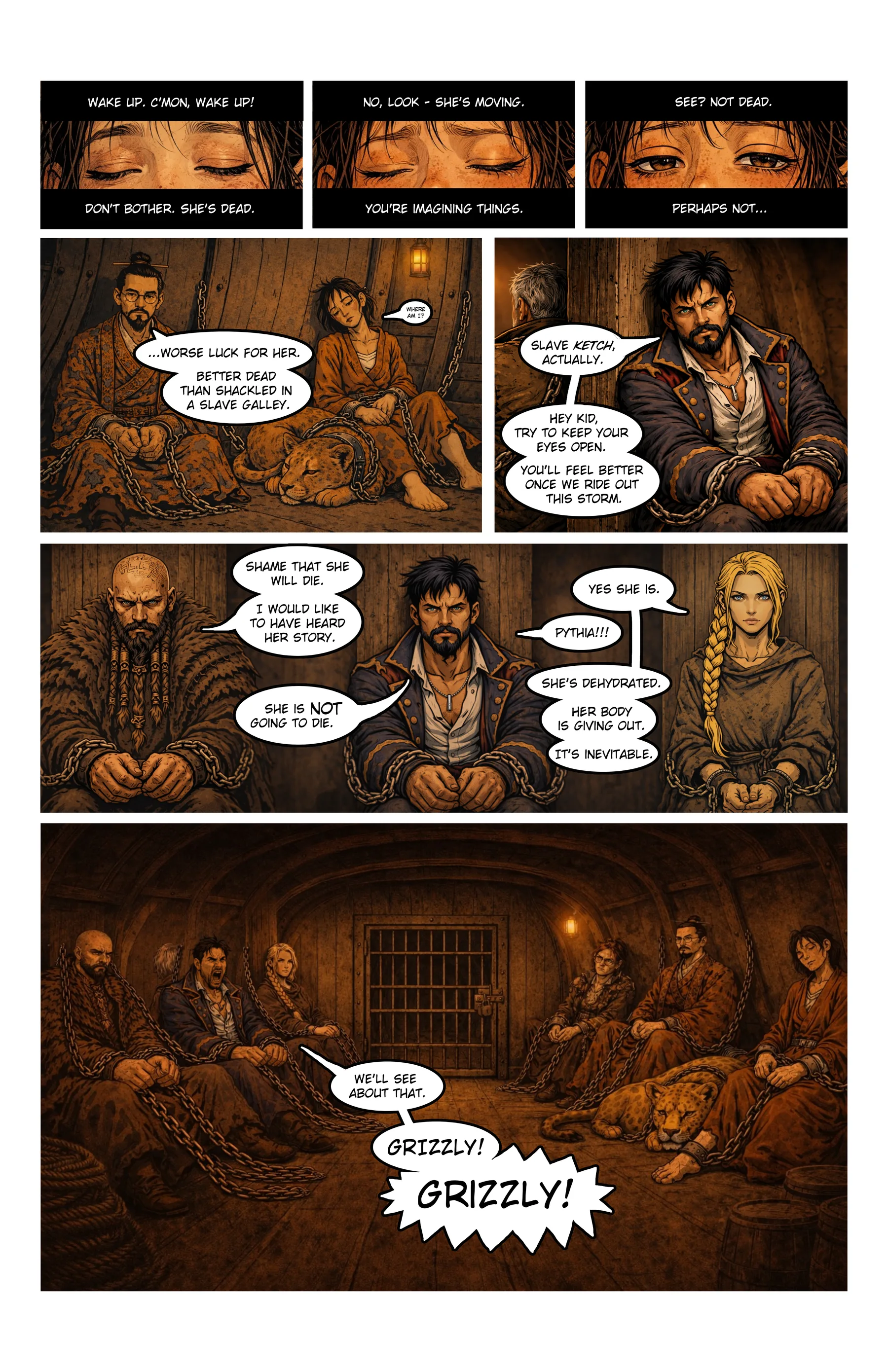 Night Throne issue 1 page 1