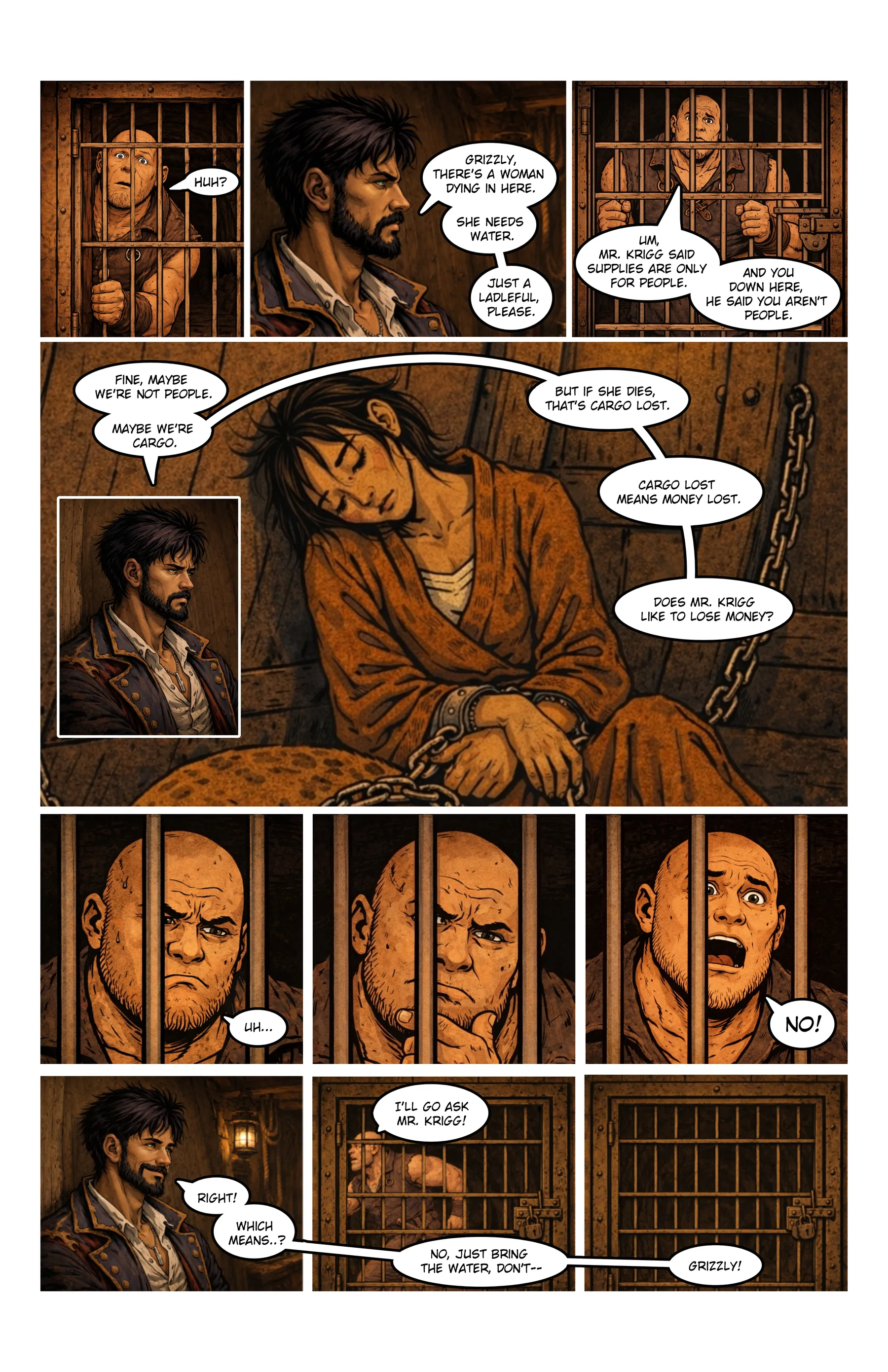 Night Throne issue 1 page 2