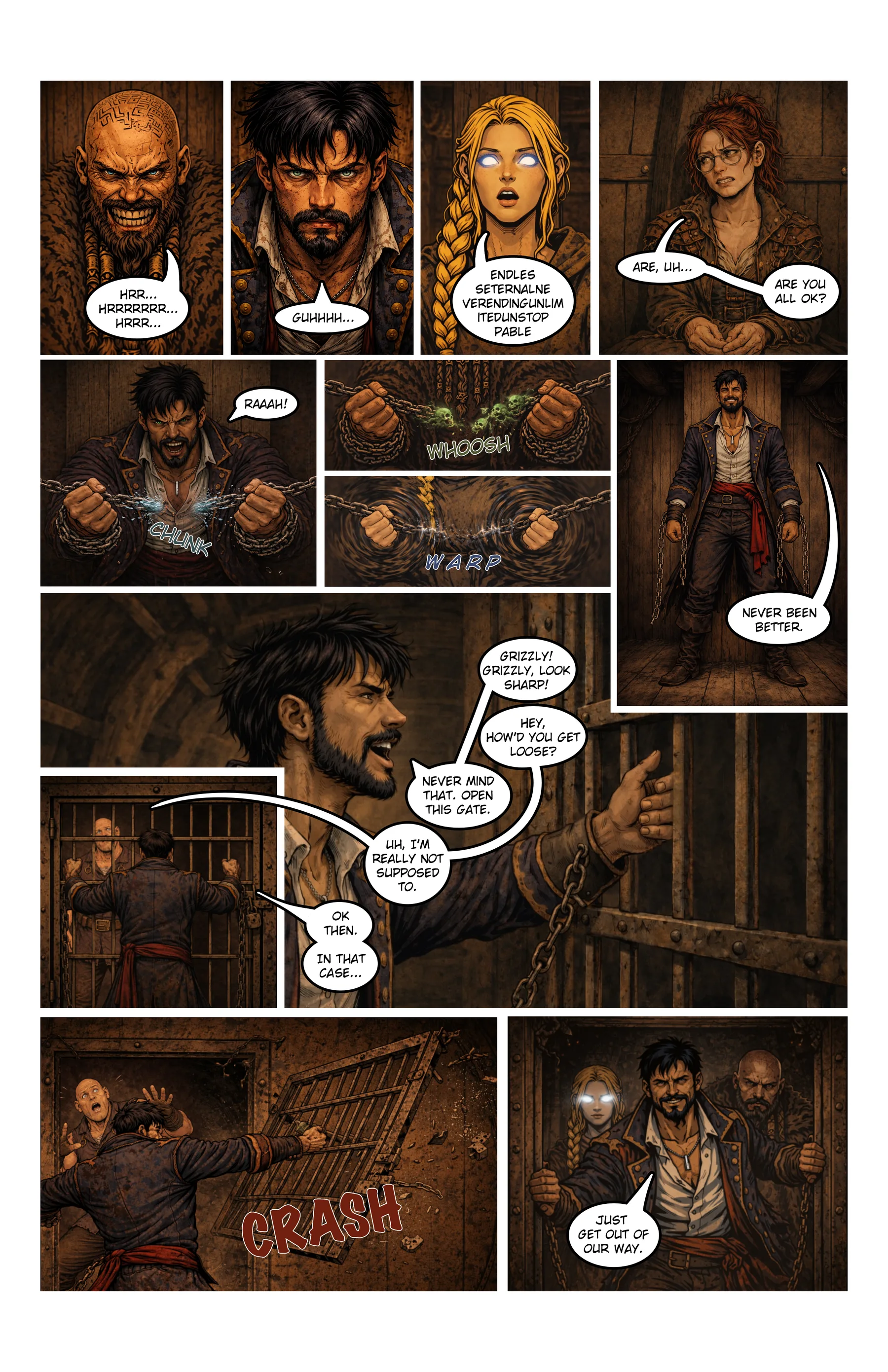 Night Throne issue 1 page 8