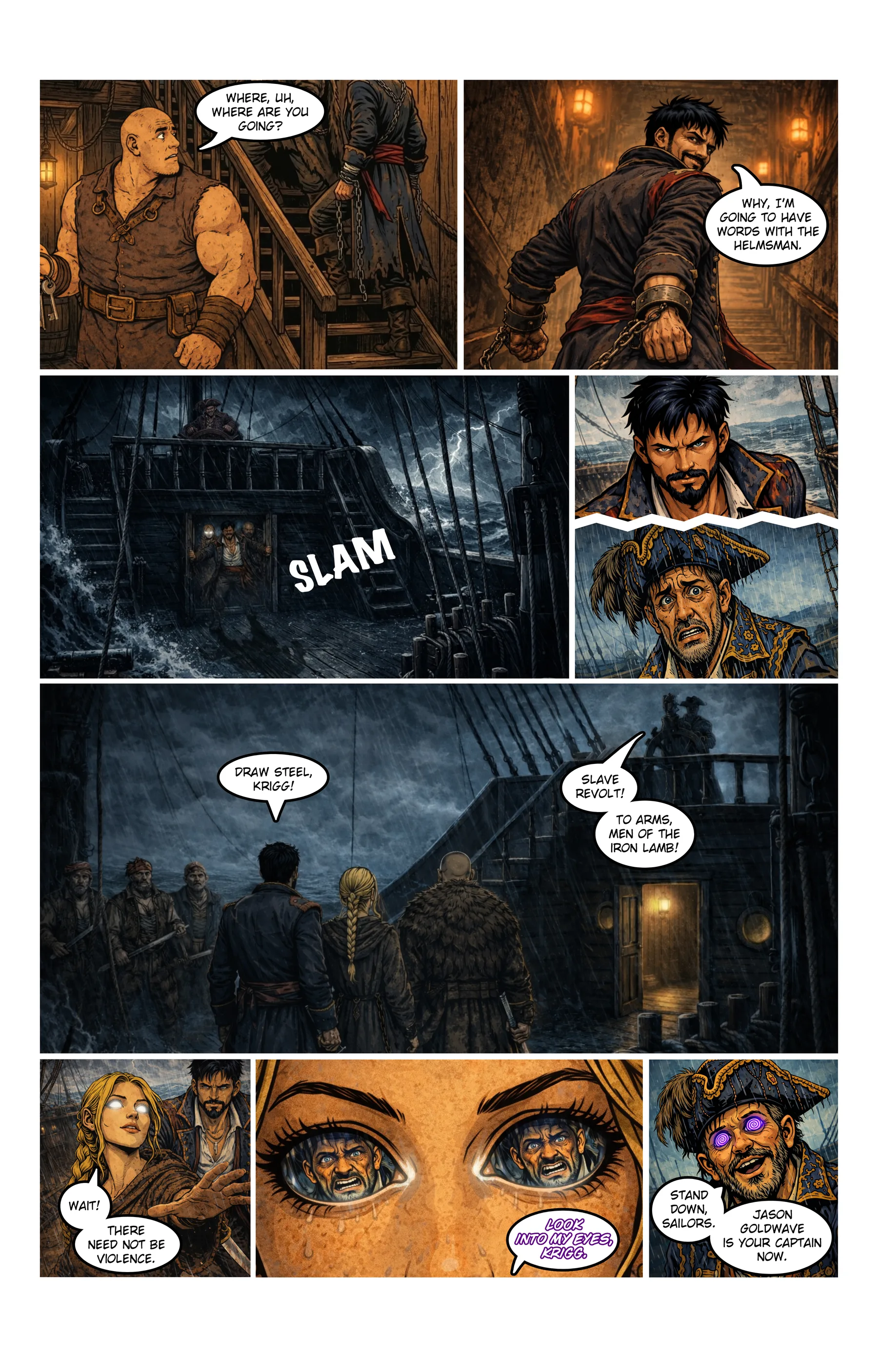Night Throne issue 1 page 9