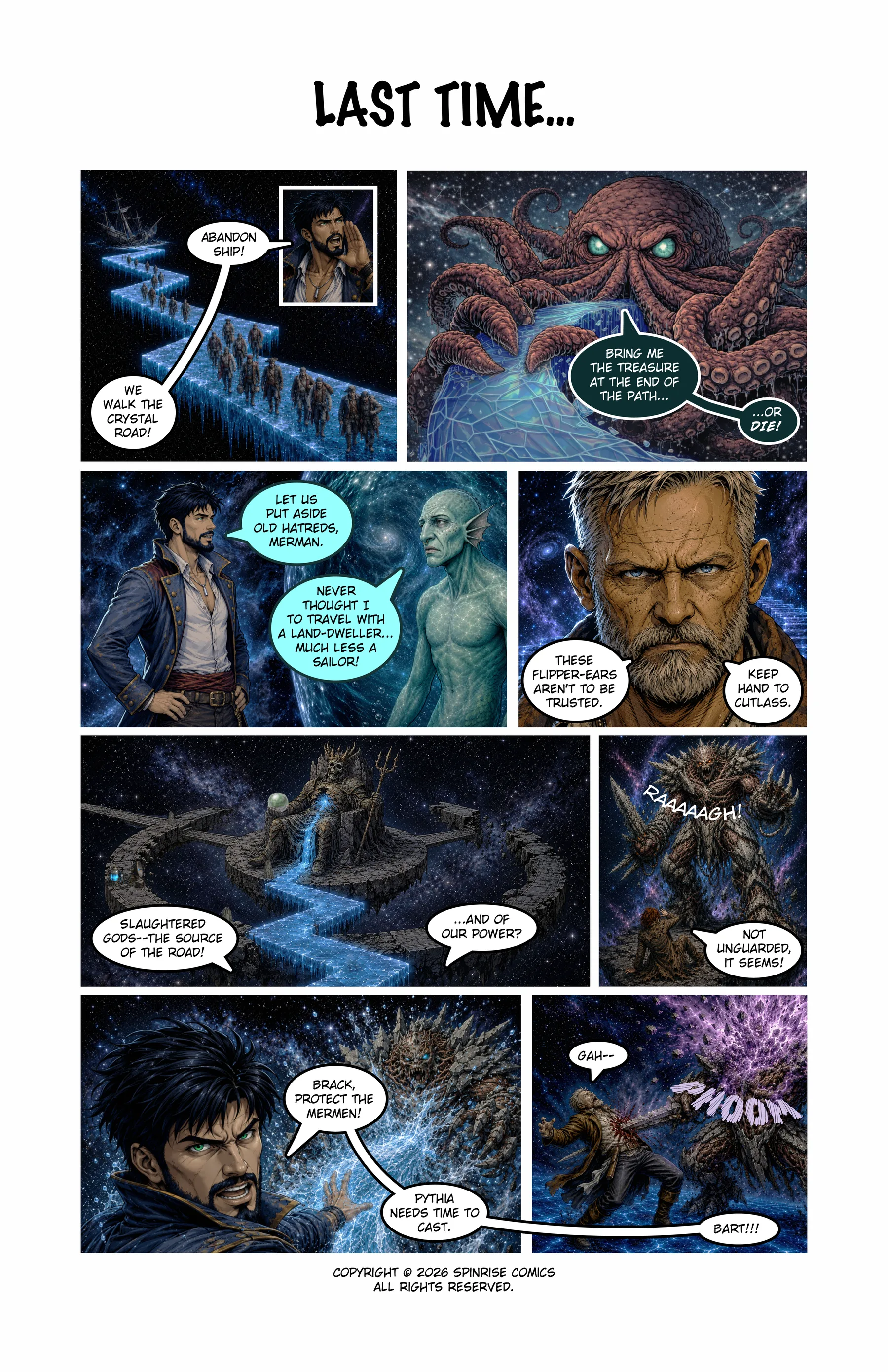 Night Throne issue 3 last time