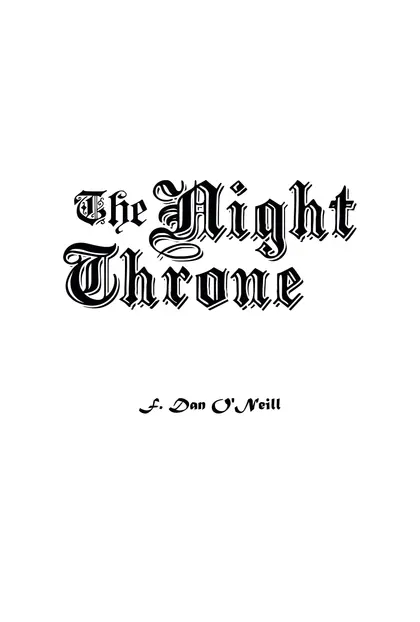 Night Throne issue 1 half-title page