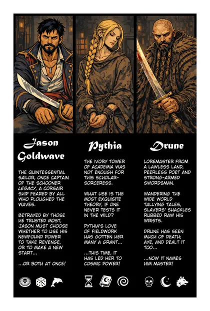 Night Throne issue 1 dramatis personae