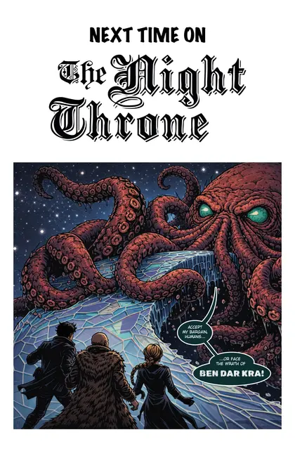Night Throne issue 1 next time