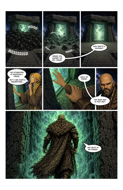 Night Throne issue 3 page 9